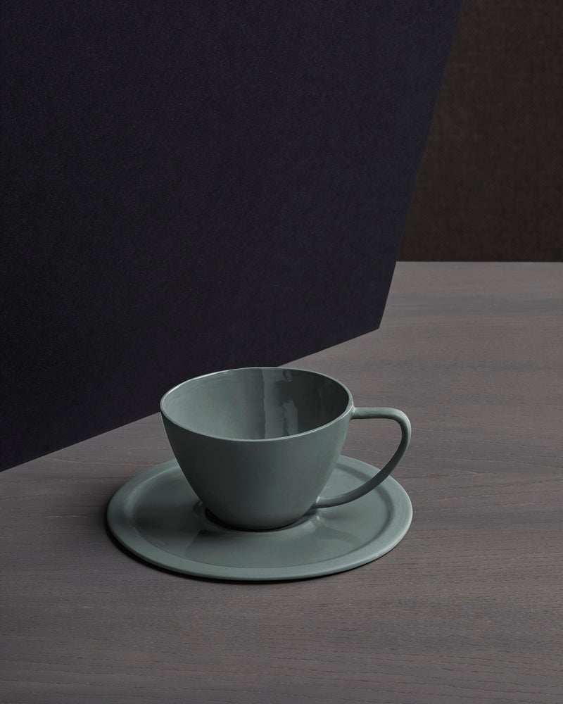 Onda Coffee Cup With Dish